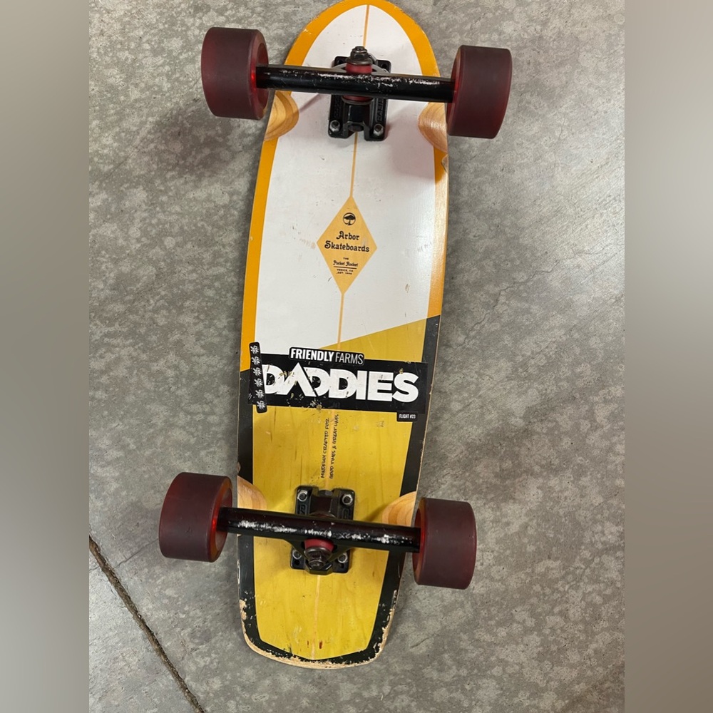 Used longboard